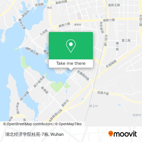湖北经济学院桂苑-7栋 map