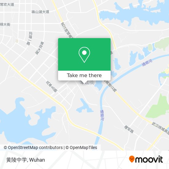 黄陵中学 map