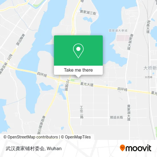 武汉龚家铺村委会 map