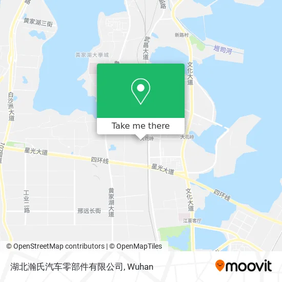 湖北瀚氏汽车零部件有限公司 map