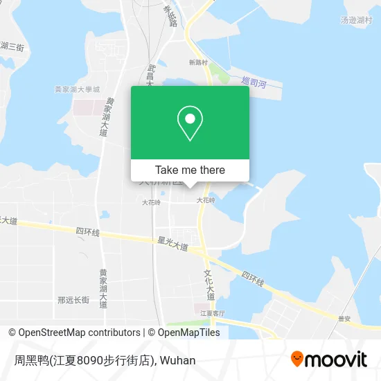周黑鸭(江夏8090步行街店) map