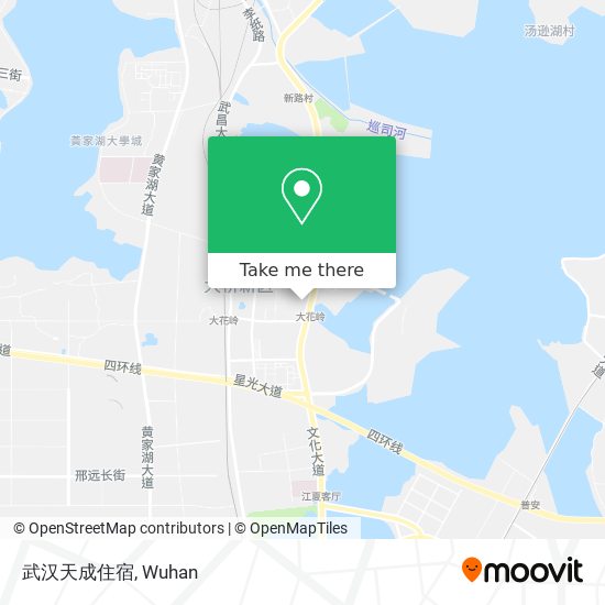 武汉天成住宿 map