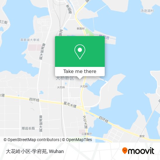大花岭小区-学府苑 map