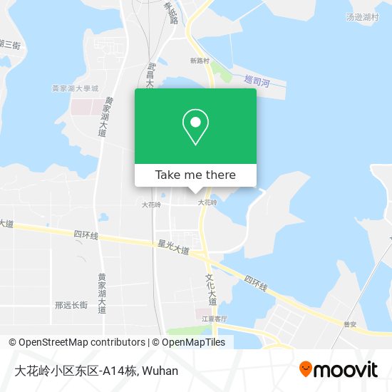 大花岭小区东区-A14栋 map