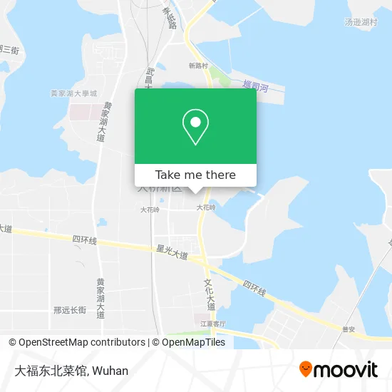 大福东北菜馆 map