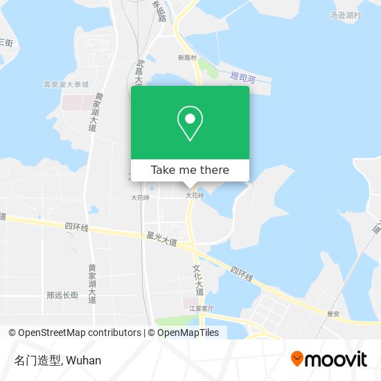 名门造型 map
