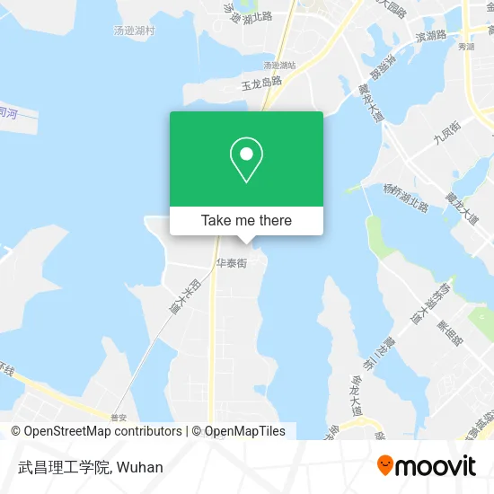 武昌理工学院 map