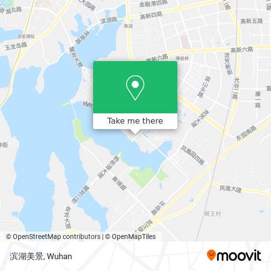 滨湖美景 map