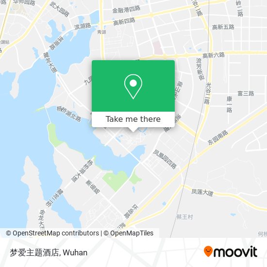 梦爱主题酒店 map