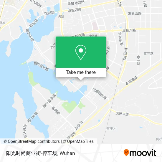 阳光时尚商业街-停车场 map