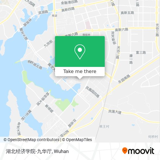 湖北经济学院-九华厅 map