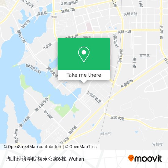 湖北经济学院梅苑公寓6栋 map