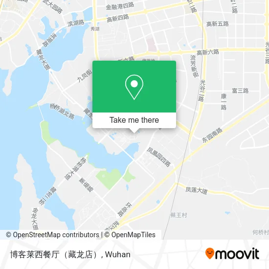 博客莱西餐厅（藏龙店） map