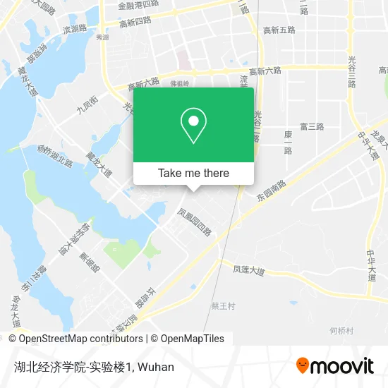湖北经济学院-实验楼1 map