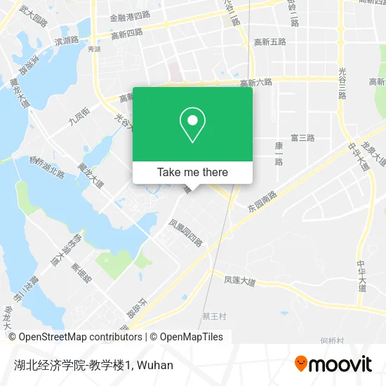 湖北经济学院-教学楼1 map