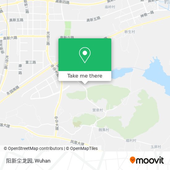 阳新尘龙园 map