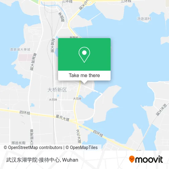 武汉东湖学院-接待中心 map