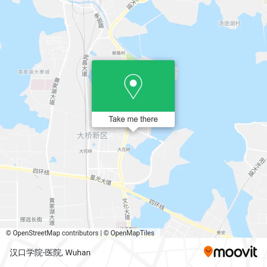 汉口学院-医院 map