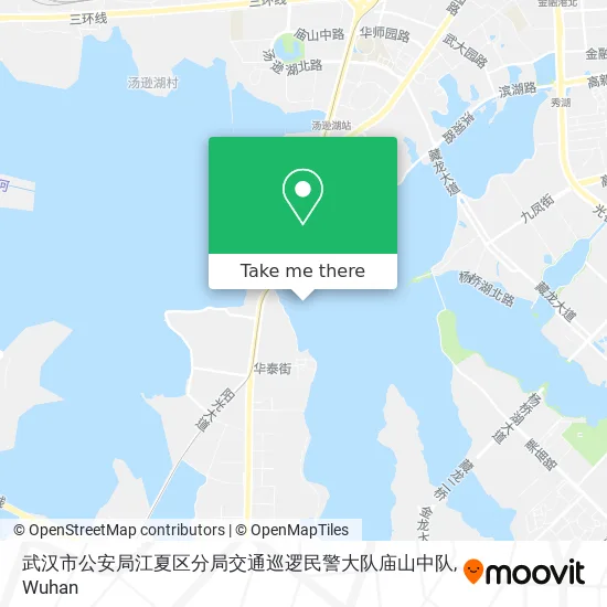 武汉市公安局江夏区分局交通巡逻民警大队庙山中队 map