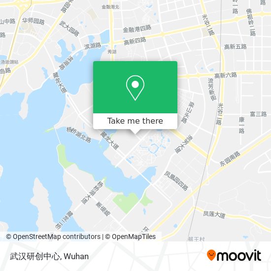 武汉研创中心 map