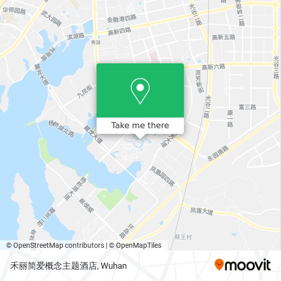 禾丽简爱概念主题酒店 map