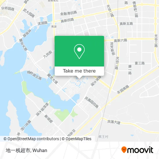 地一栈超市 map