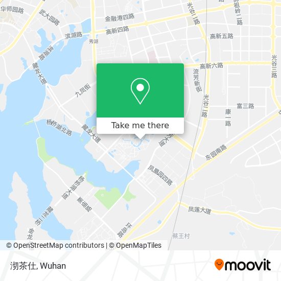 沏茶仕 map