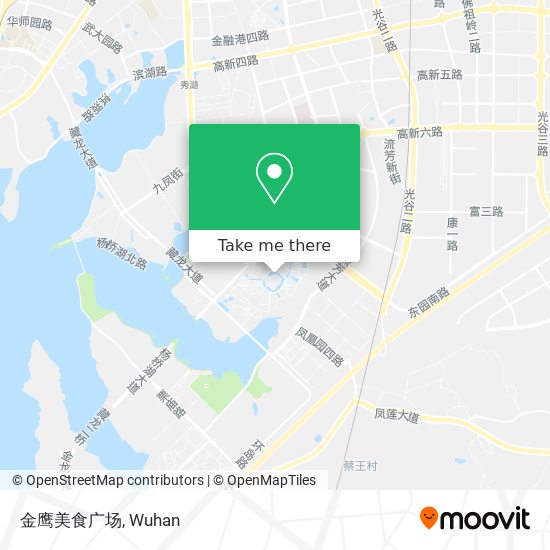 金鹰美食广场 map