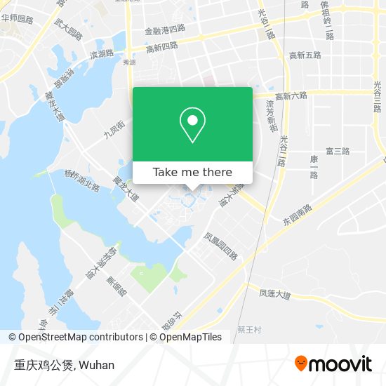 重庆鸡公煲 map