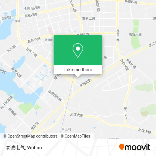 泰诚电气 map