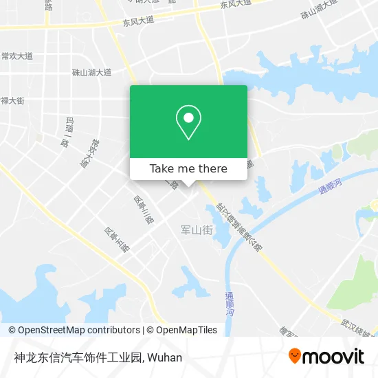 神龙东信汽车饰件工业园 map