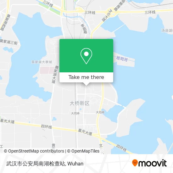 武汉市公安局南湖检查站 map