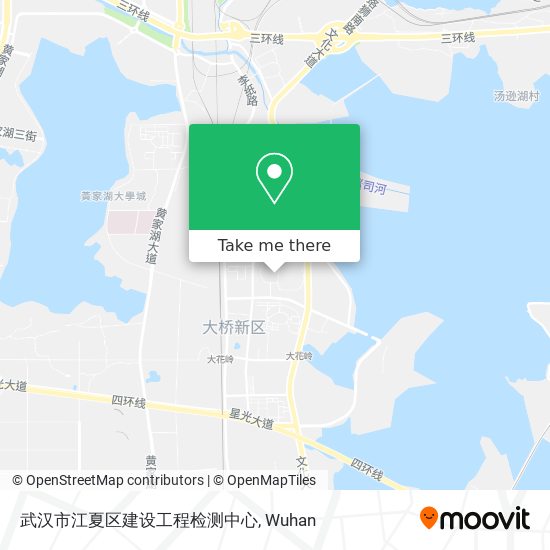 武汉市江夏区建设工程检测中心 map
