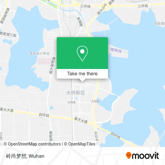 岭尚梦想 map