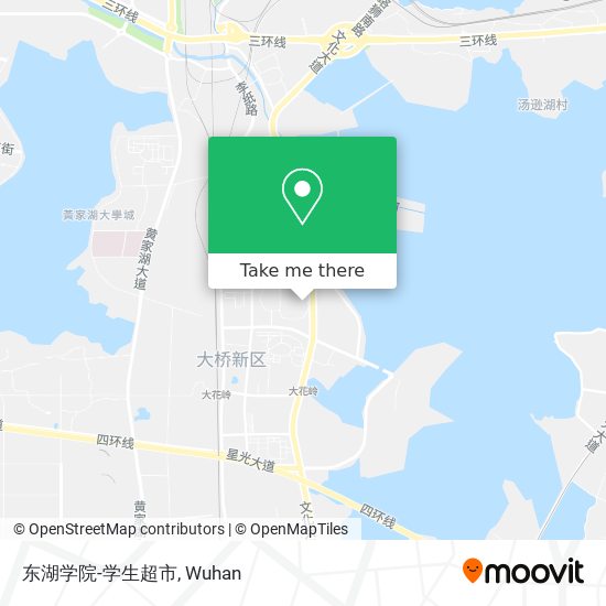 东湖学院-学生超市 map