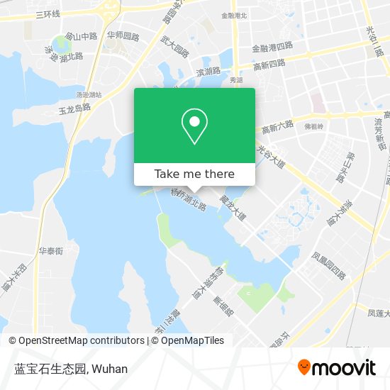 蓝宝石生态园 map