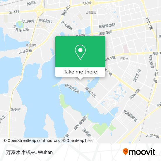 万豪水岸枫林 map