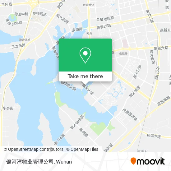 银河湾物业管理公司 map