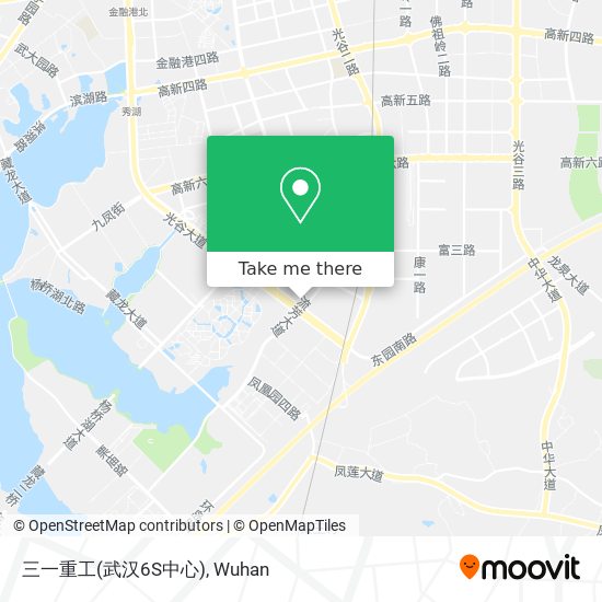 三一重工(武汉6S中心) map