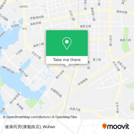 健康药房(康魅路店) map