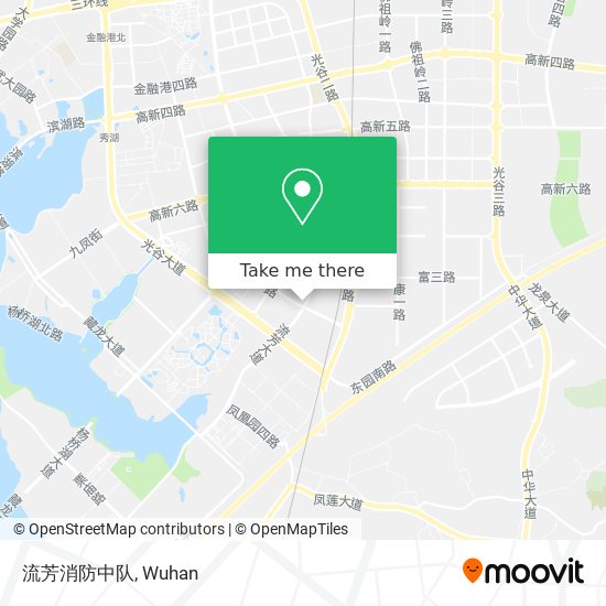 流芳消防中队 map