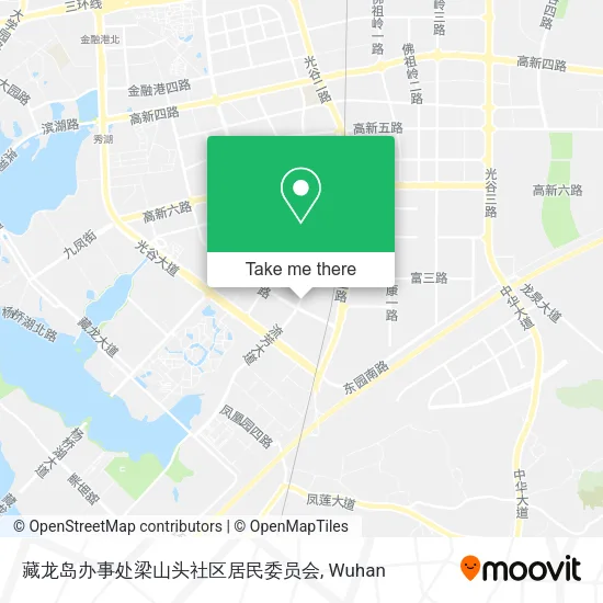 藏龙岛办事处梁山头社区居民委员会 map