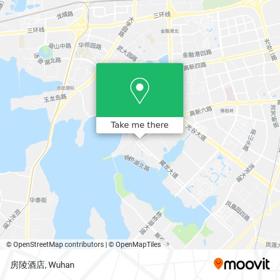 房陵酒店 map