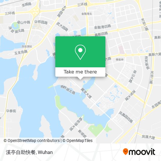溪亭自助快餐 map