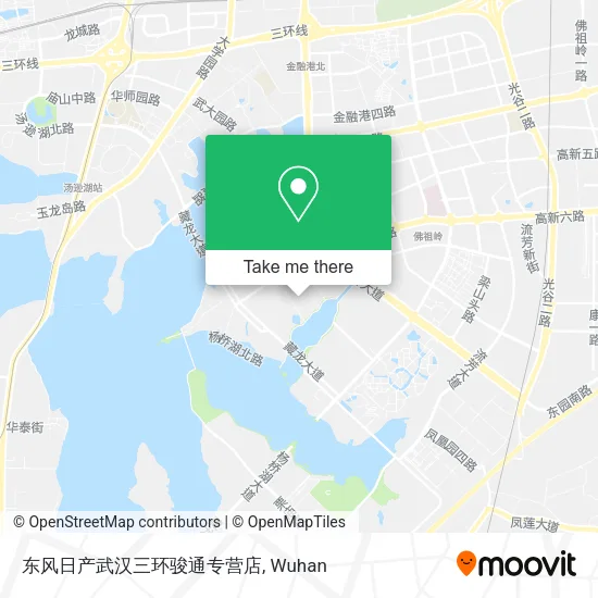 东风日产武汉三环骏通专营店 map