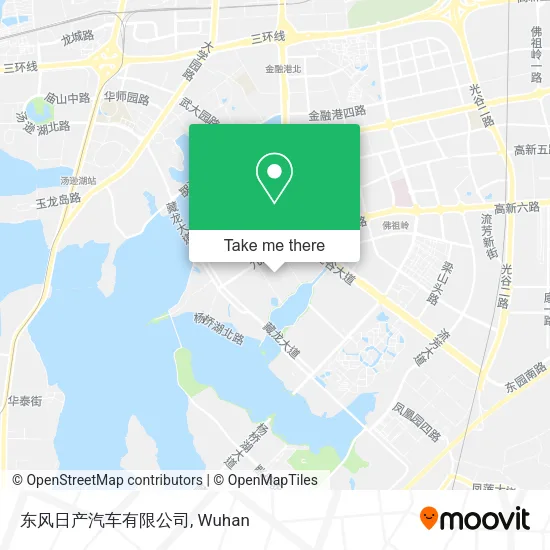 东风日产汽车有限公司 map