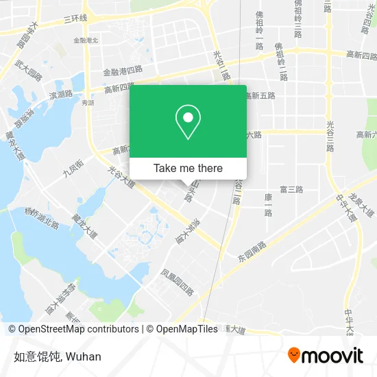 如意馄饨 map