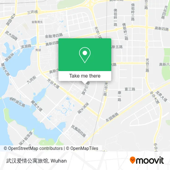 武汉爱情公寓旅馆 map