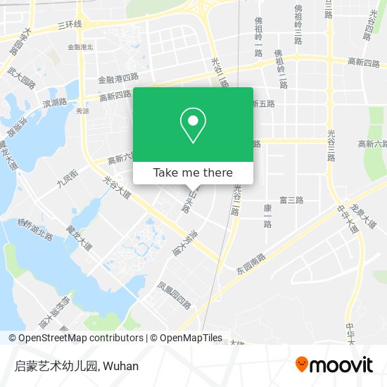 启蒙艺术幼儿园 map