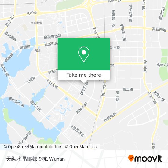 天纵水晶郦都-9栋 map